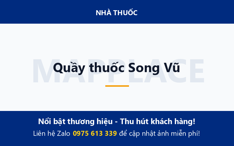 Quầy thuốc Song Vũ