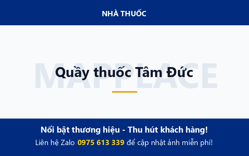 Quầy thuốc Tâm Đức