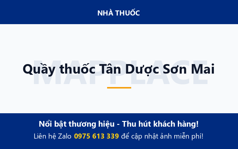 Quầy thuốc Tân Dược Sơn Mai