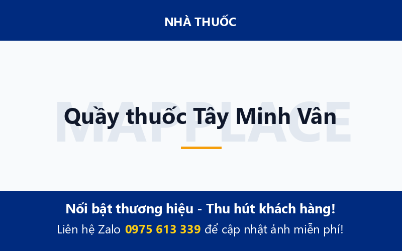 Quầy thuốc Tây Minh Vân