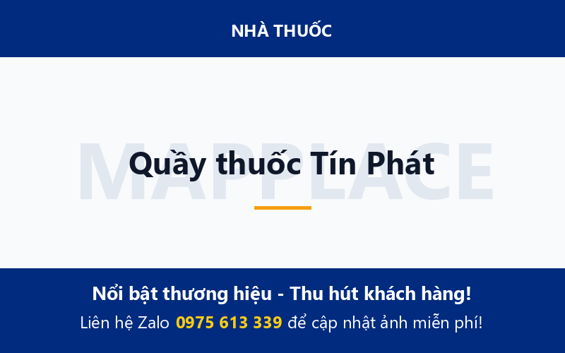 Quầy thuốc Tín Phát