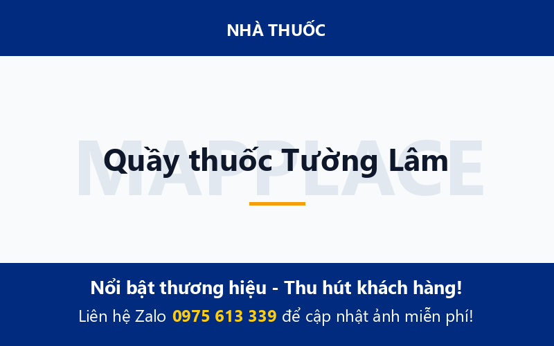 Quầy thuốc Tường Lâm