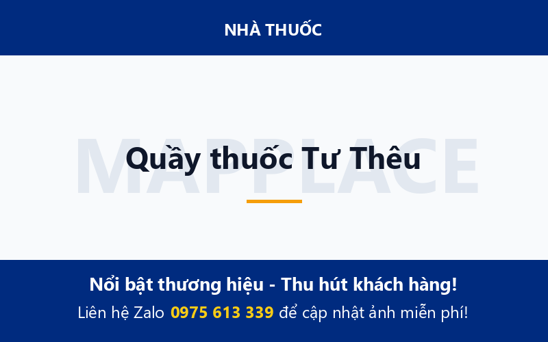 Quầy thuốc Tư Thêu