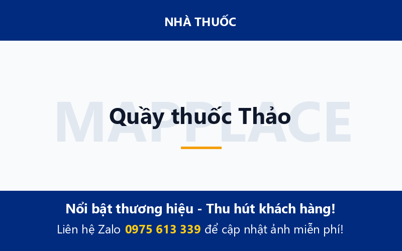 Quầy thuốc Thảo