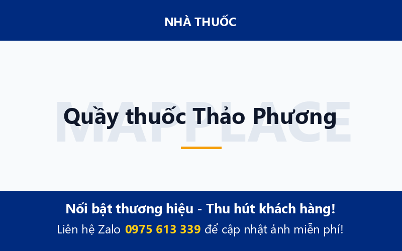 Quầy thuốc Thảo Phương