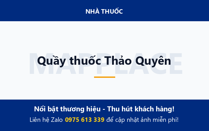 Quầy thuốc Thảo Quyên