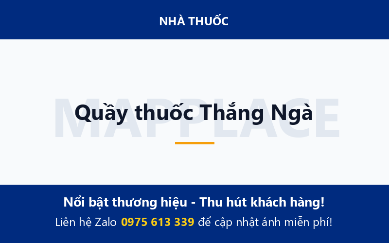 Quầy thuốc Thắng Ngà