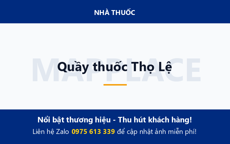 Quầy thuốc Thọ Lệ
