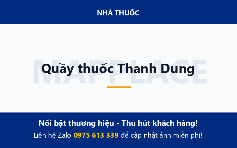Quầy thuốc Thanh Dung