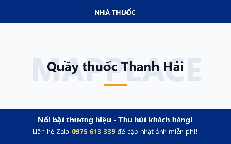 Quầy thuốc Thanh Hải