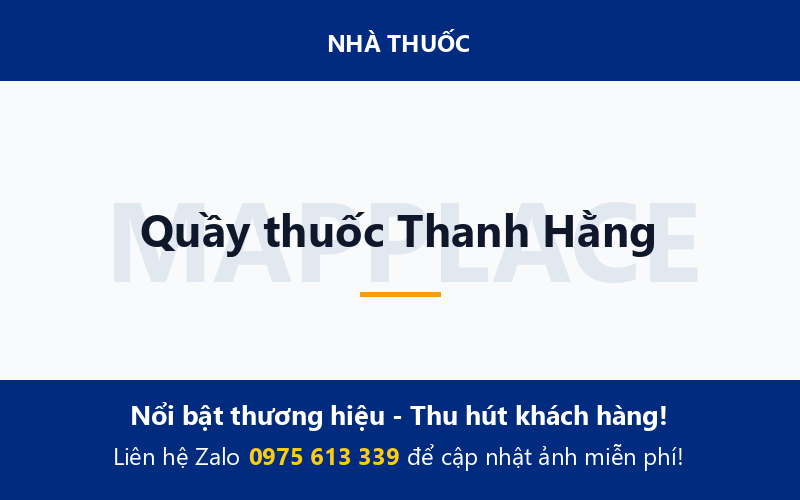 Quầy thuốc Thanh Hằng