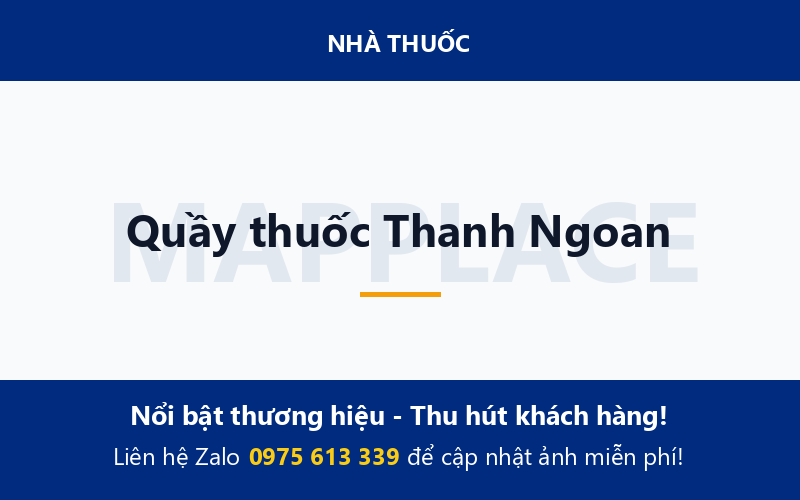 Quầy thuốc Thanh Ngoan