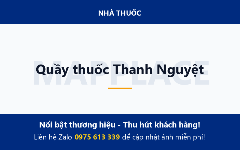 Quầy thuốc Thanh Nguyệt