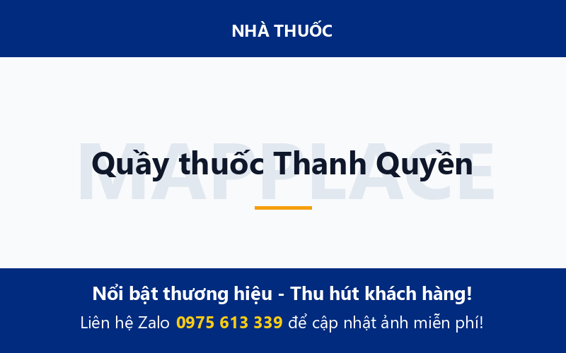 Quầy thuốc Thanh Quyền