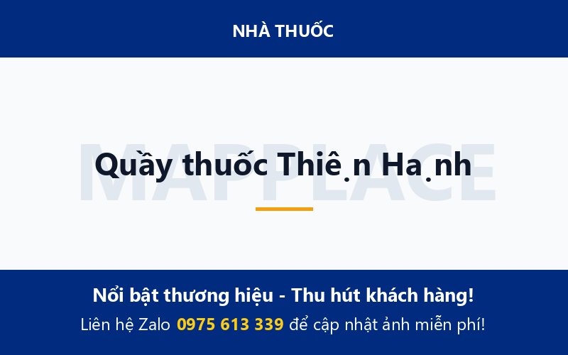 Quầy thuốc Thiện Hạnh