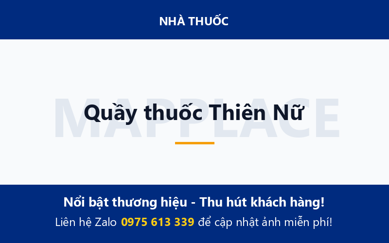 Quầy thuốc Thiên Nữ