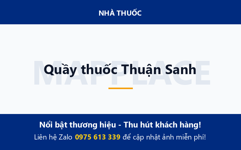 Quầy thuốc Thuận Sanh