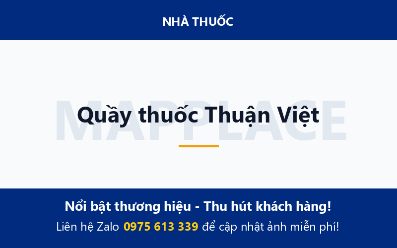 Quầy thuốc Thuận Việt