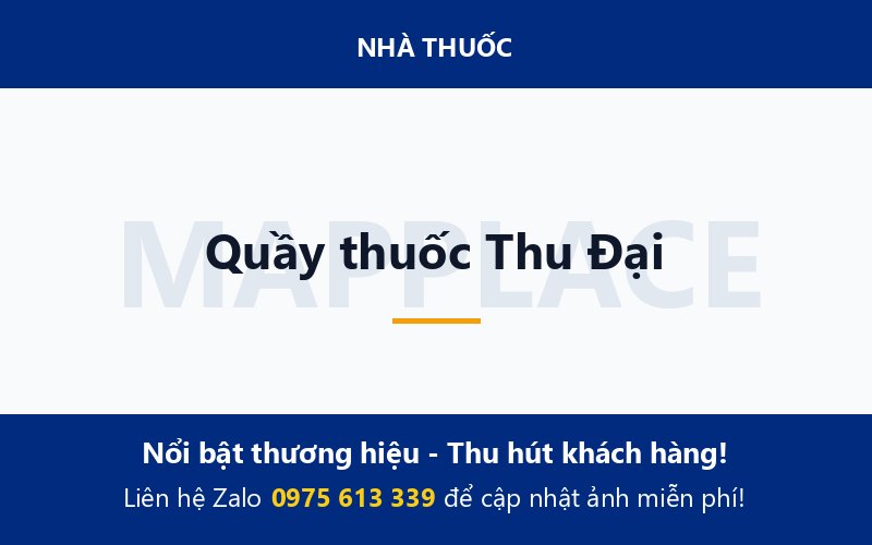 Quầy thuốc Thu Đại