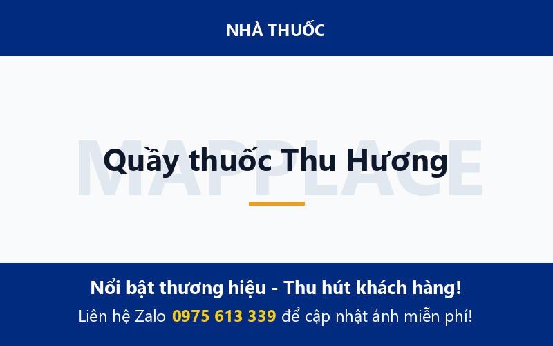 Quầy thuốc Thu Hương