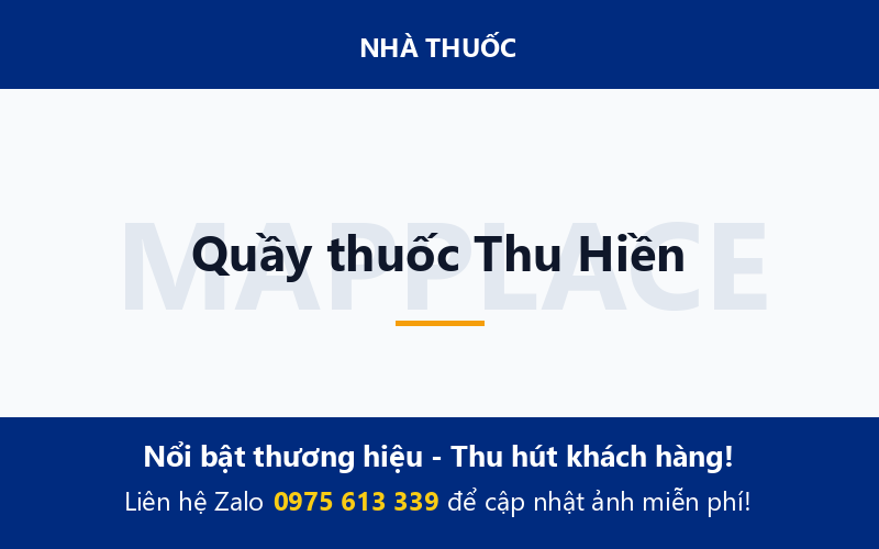Quầy thuốc Thu Hiền