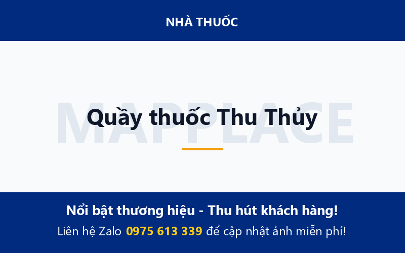 Quầy thuốc Thu Thủy