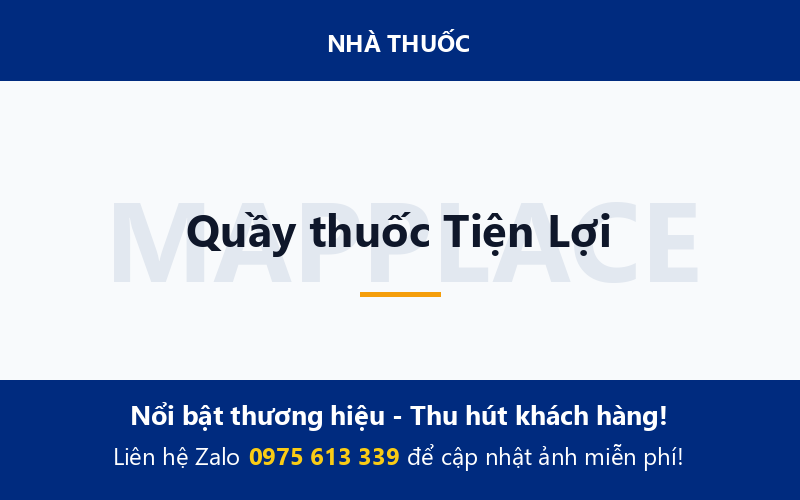 Quầy thuốc Tiện Lợi