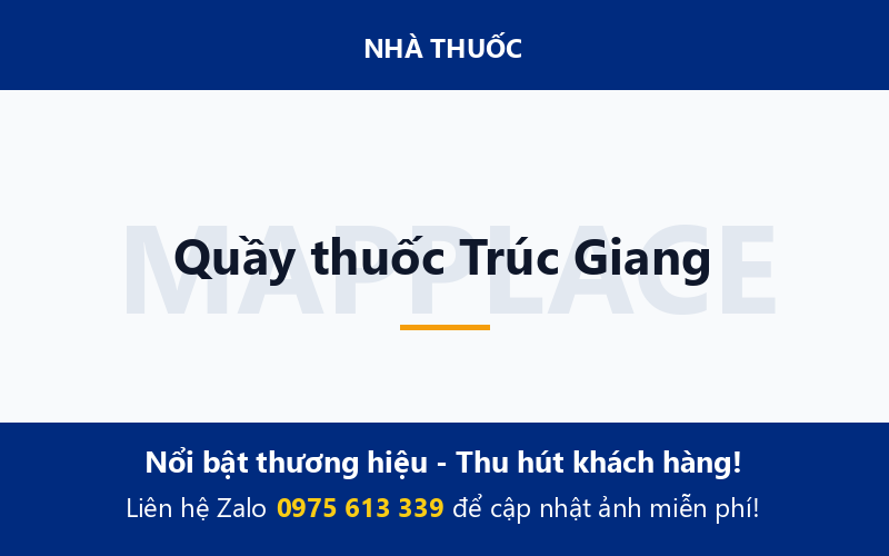 Quầy thuốc Trúc Giang