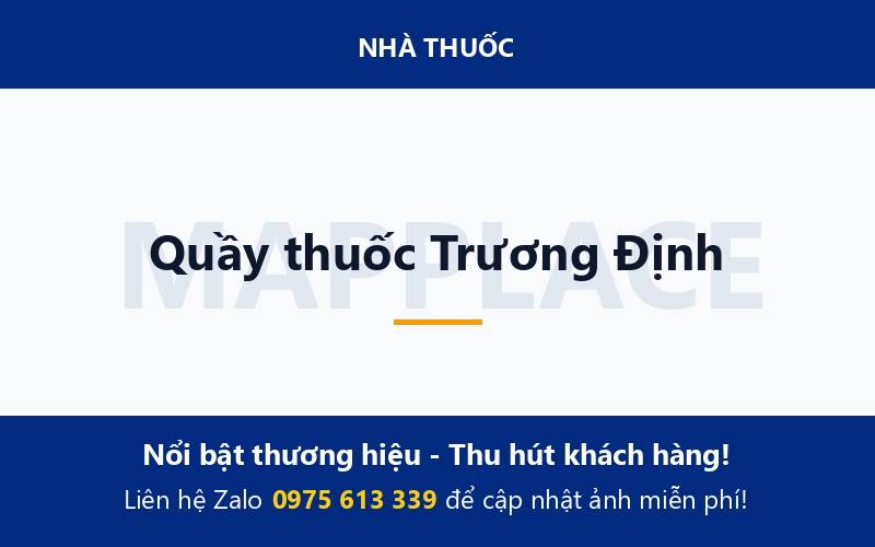 Quầy thuốc Trương Định