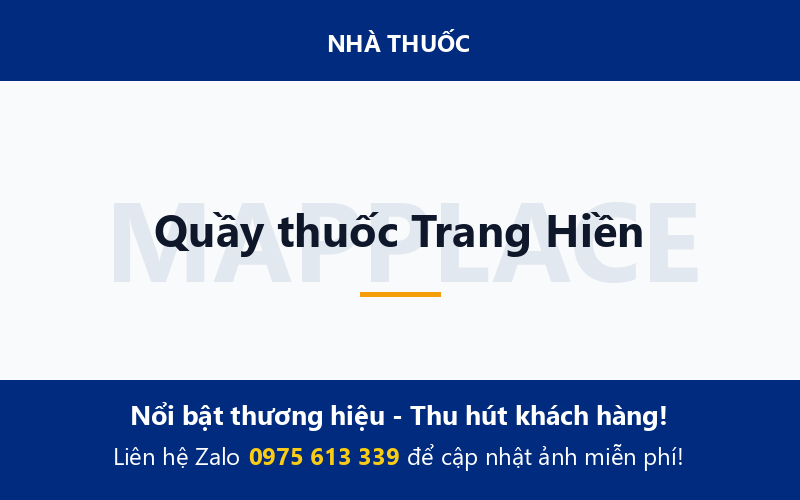 Quầy thuốc Trang Hiền