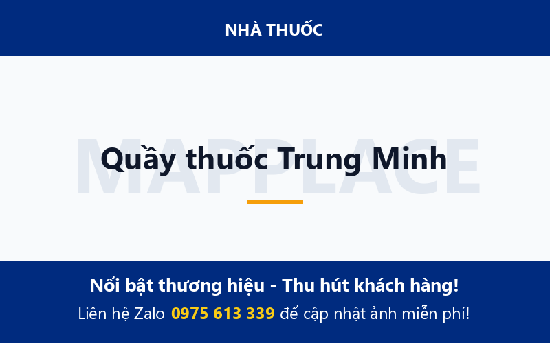 Quầy thuốc Trung Minh
