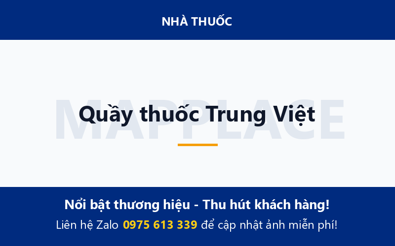 Quầy thuốc Trung Việt