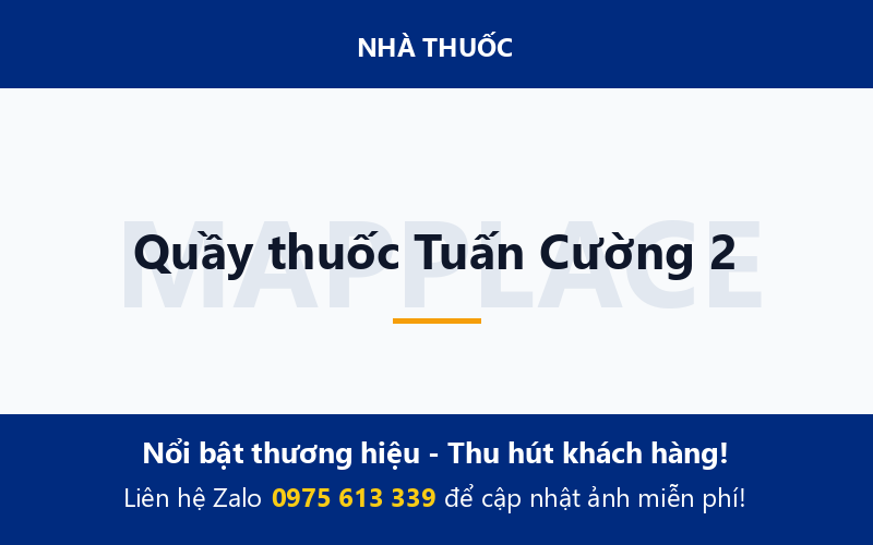 Quầy thuốc Tuấn Cường 2