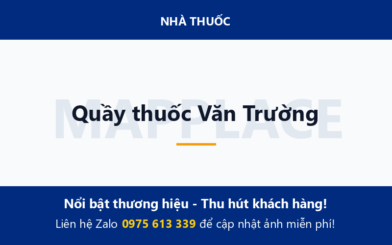 Quầy thuốc Văn Trường