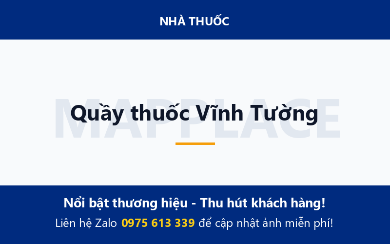 Quầy thuốc Vĩnh Tường