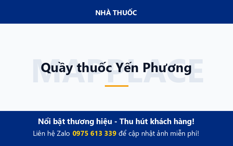 Quầy thuốc Yến Phương