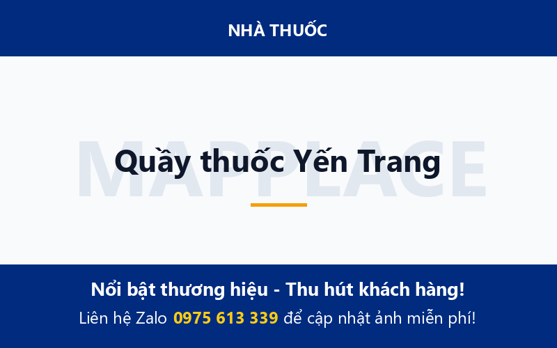 Quầy thuốc Yến Trang
