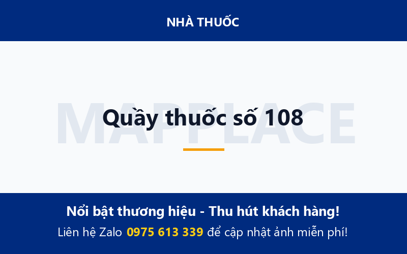 Quầy thuốc số 108