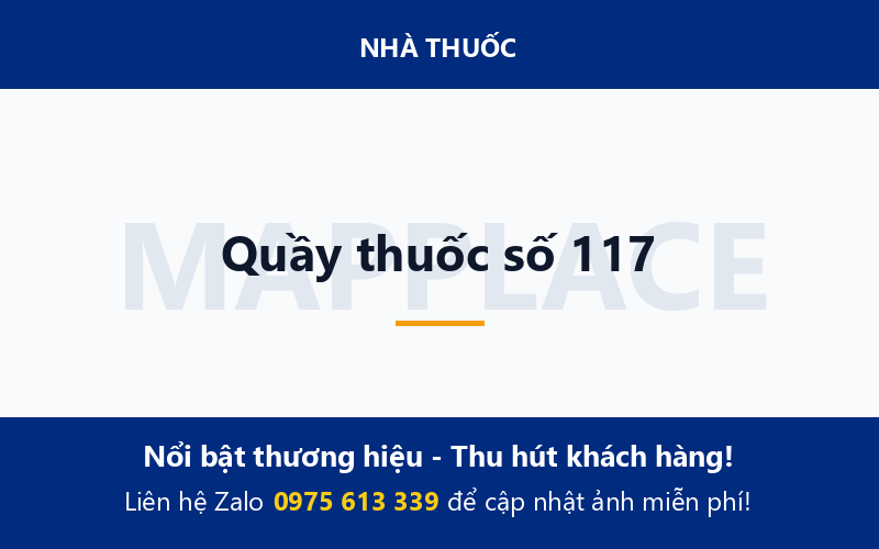 Quầy thuốc số 117