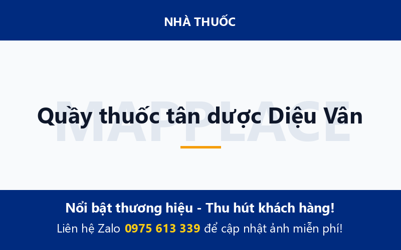 Quầy thuốc tân dược Diệu Vân