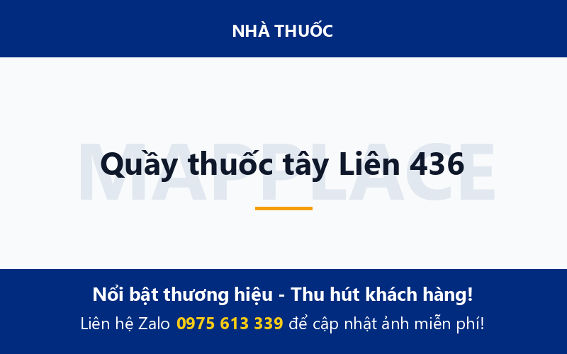 Quầy thuốc tây Liên 436