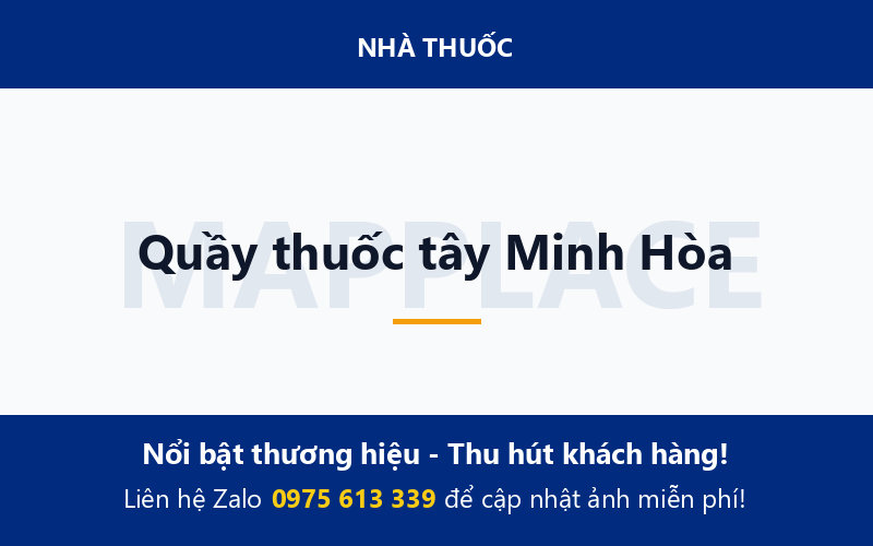Quầy thuốc tây Minh Hòa