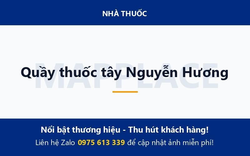 Quầy thuốc tây Nguyễn Hương