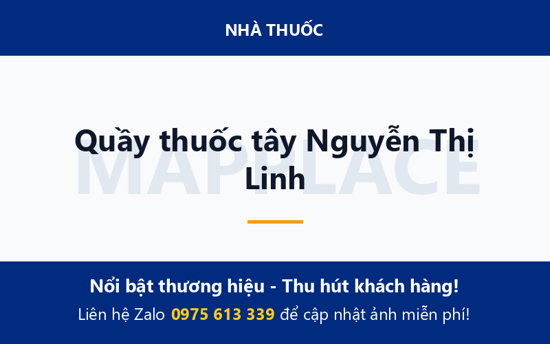 Quầy thuốc tây Nguyễn Thị Linh