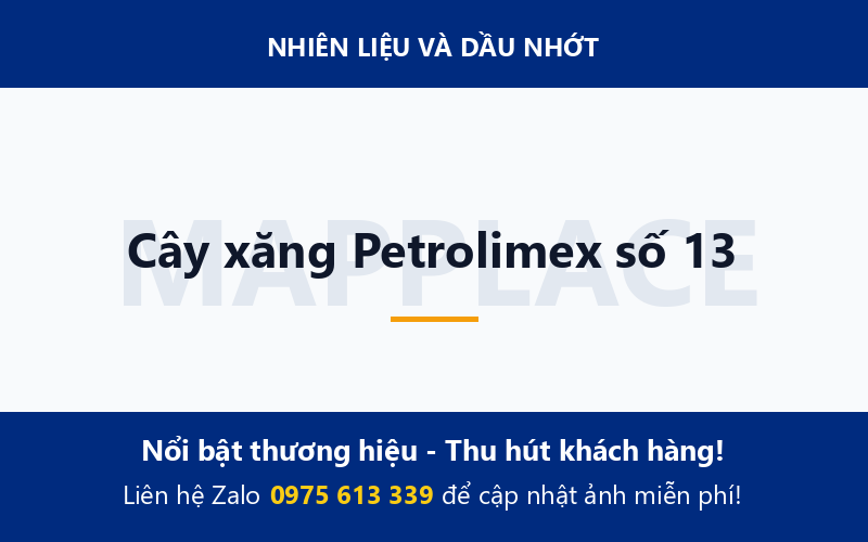 Cây xăng Petrolimex số 13