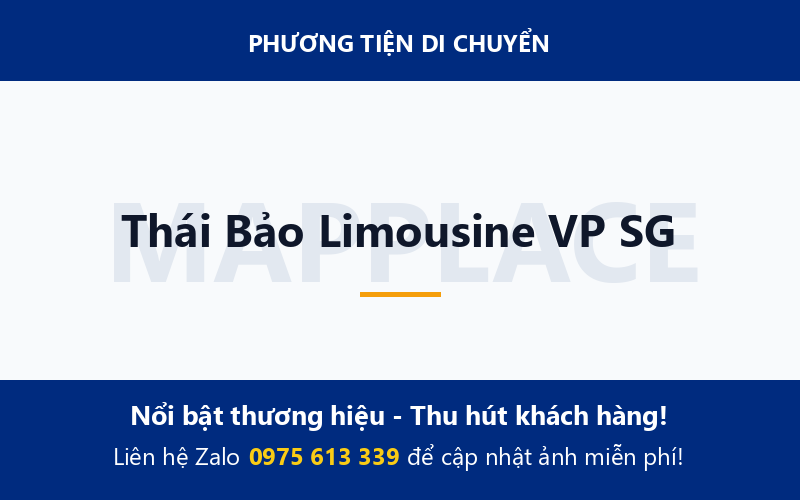 Thái Bảo Limousine VP SG