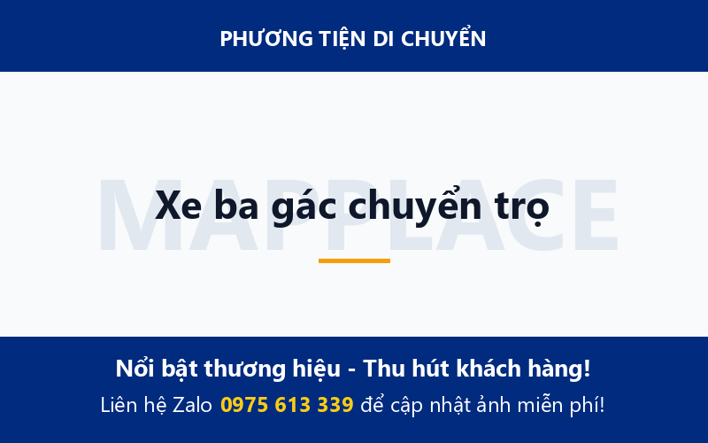Xe ba gác chuyển trọ