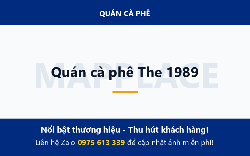Quán cà phê The 1989