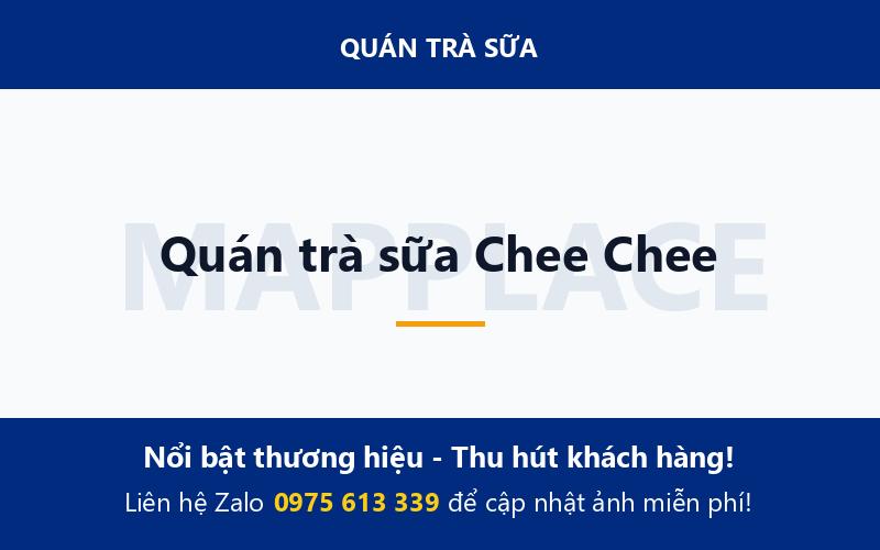 Quán trà sữa Chee Chee