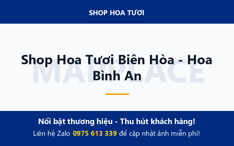 Shop Hoa Tươi Biên Hòa - Hoa Bình An
